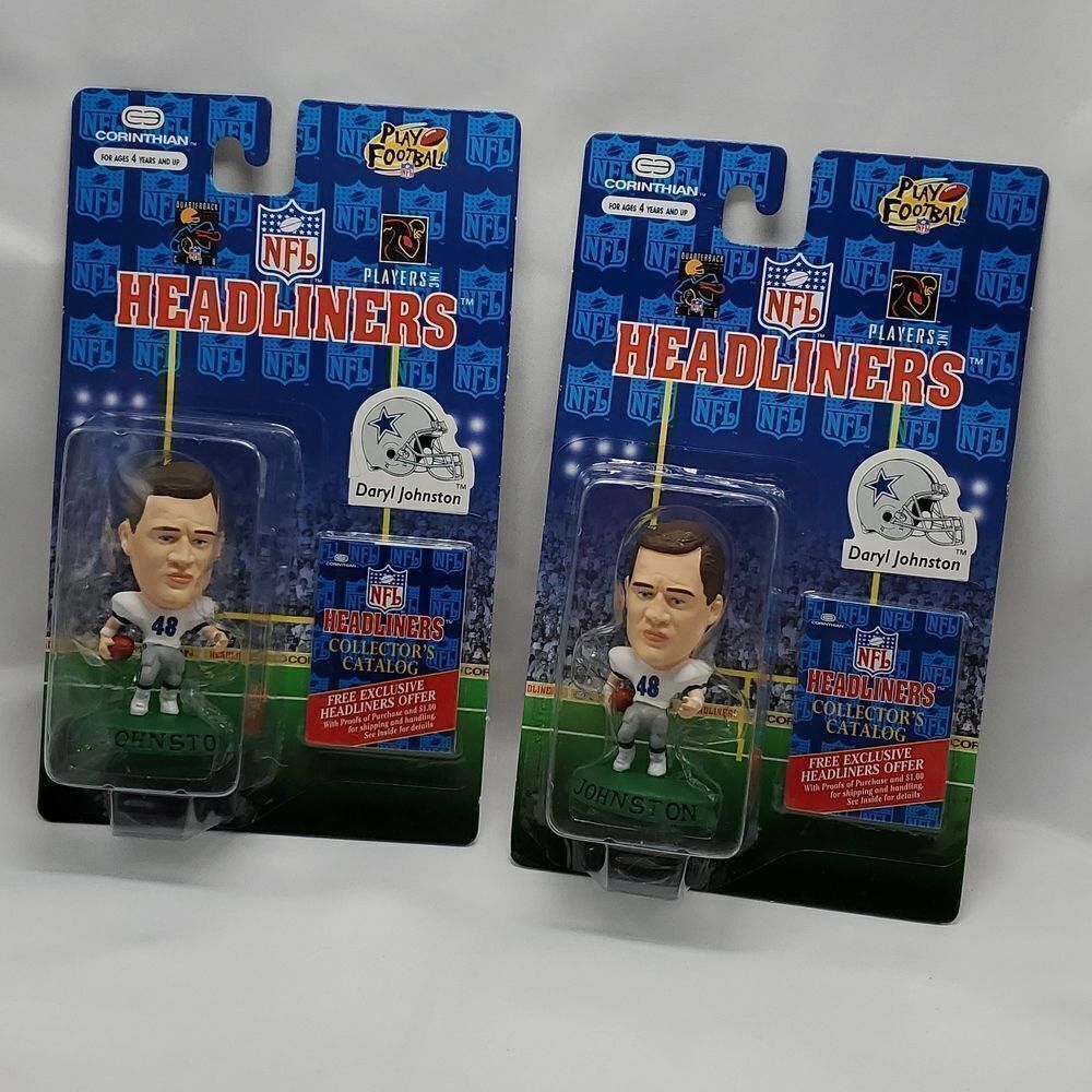 NIB Cowboys Daryl Johnston Headliner